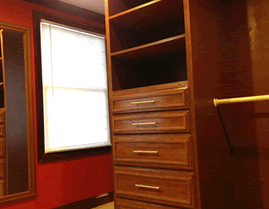 custom closet project